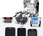 data destruction of cell phone and computer drive